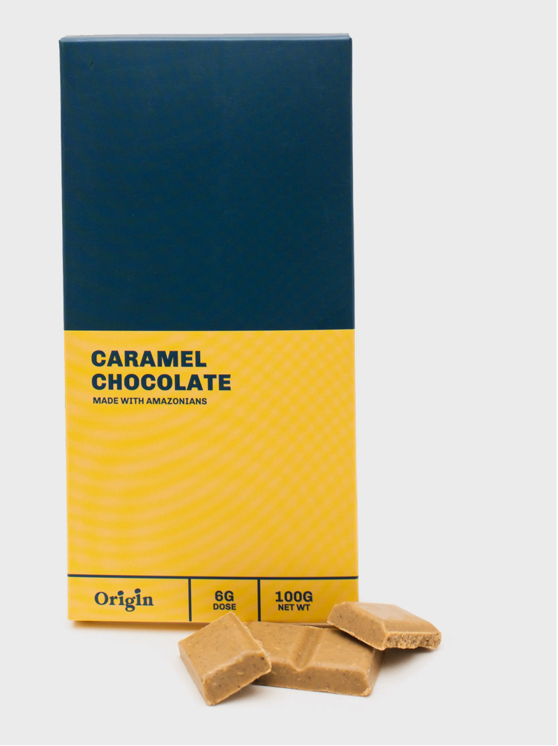 Caramel Psychedelic Chocolate Bar