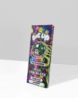 One Up Mushroom chocolate bar