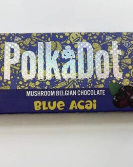 PolkaDot Blue Acai Chocolate Bar