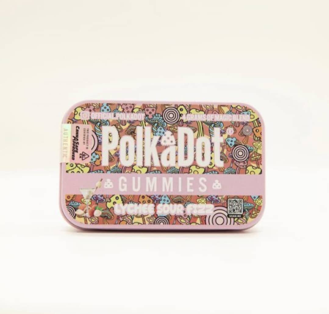 Polkadot Lychee Sour Fizz Gummies