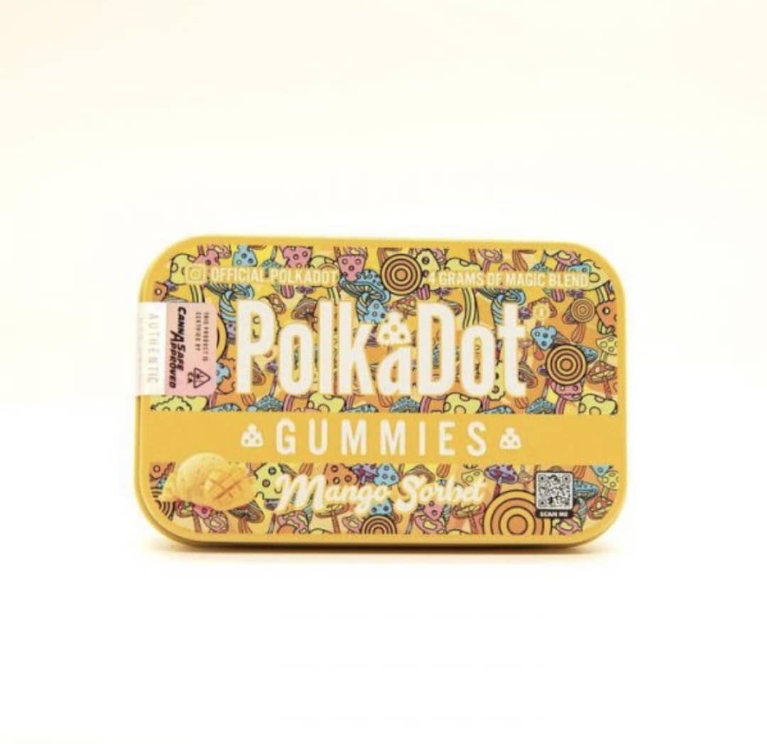 Polkadot Mango Sorbet Gummies