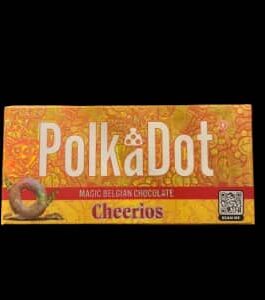 Polkadot Cheerios Magic Belgian Chocolate Bar