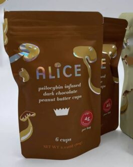Alice psilocybin infused dark chocolate