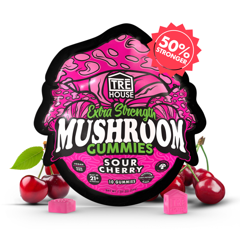 Sour Cherry Magic Mushroom Gummies